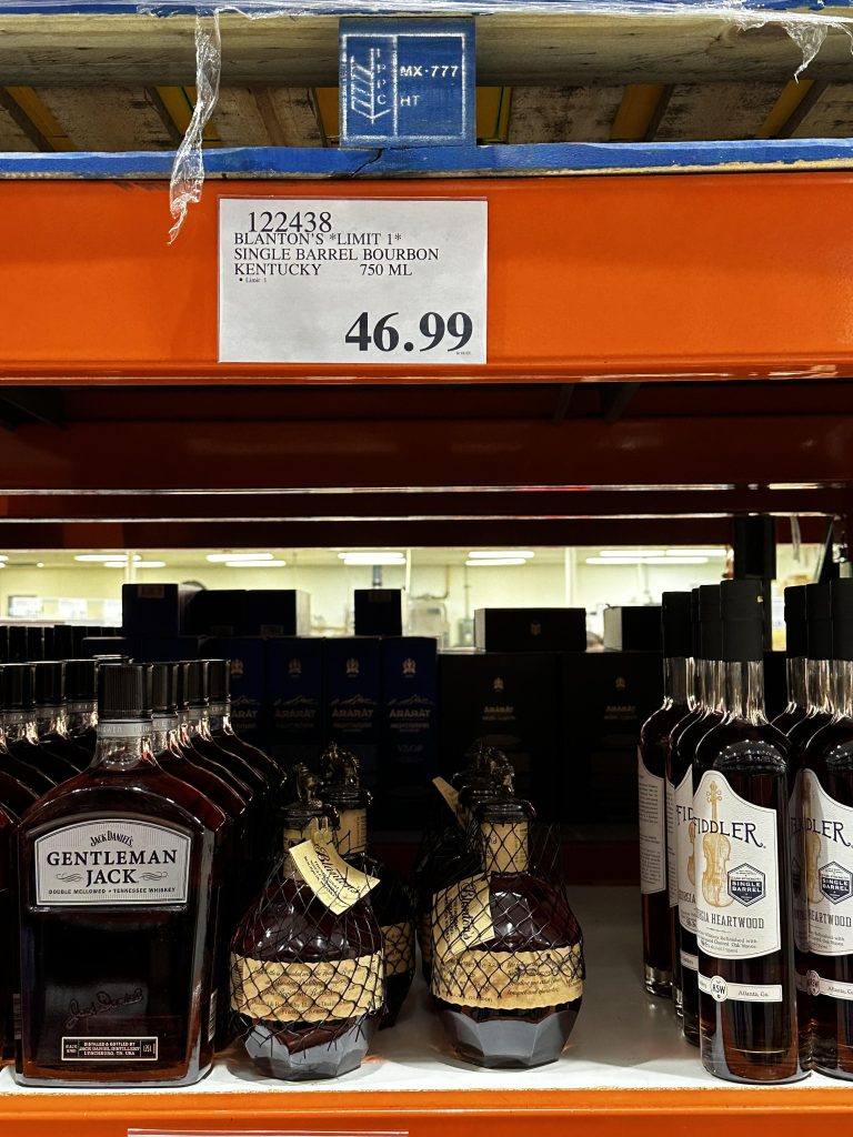 Buy blanton’s bourbon costco