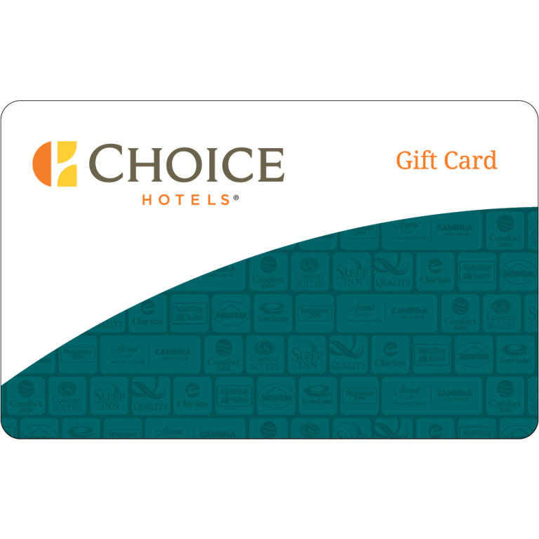 Choice hotels gift card where to buy