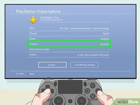 How to find out when ps plus expires