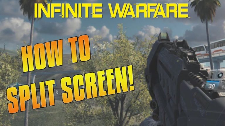 How to play infinite warfare zombies split screen