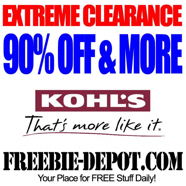 Kohl’s extreme couponing