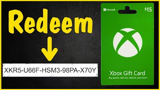 Xbox ca redeem code